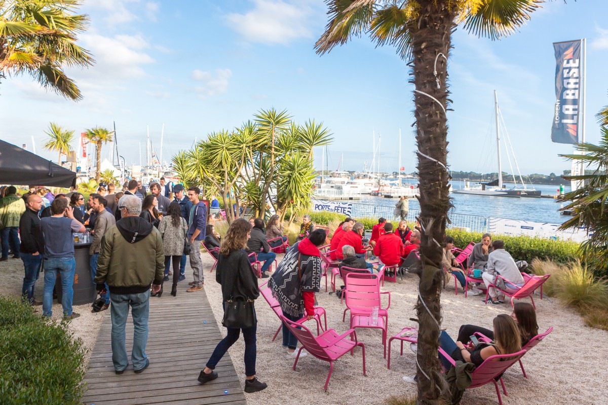 Ambiance. Ports en fête, les 10 ans de la cité de la voile de Lorient. © Fanch Galivel