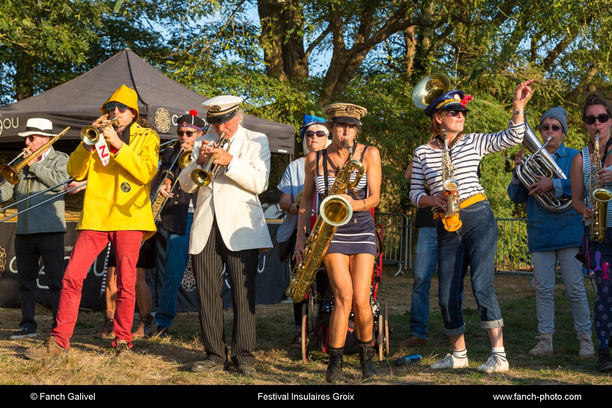 Fanfare  au Fort du Gripp_Festival des insulaires 2018_GROIX