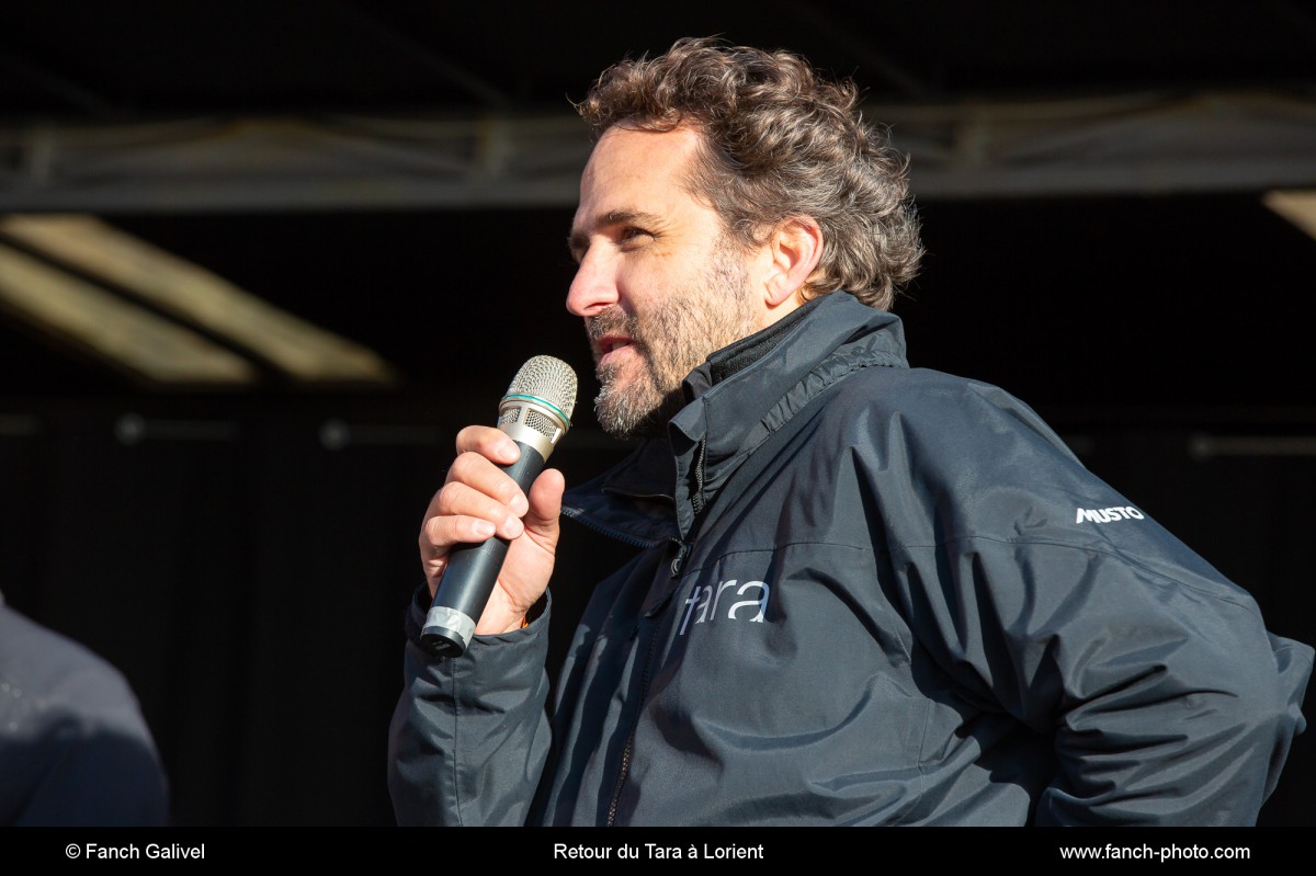 Discours de Romain Troublé lors du retour du Tara
