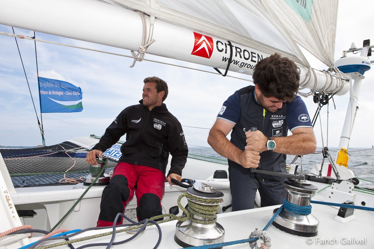 2009 _ Victorien Erussard et Loïc Fequet sur "Laiterie de Saint-Malo"