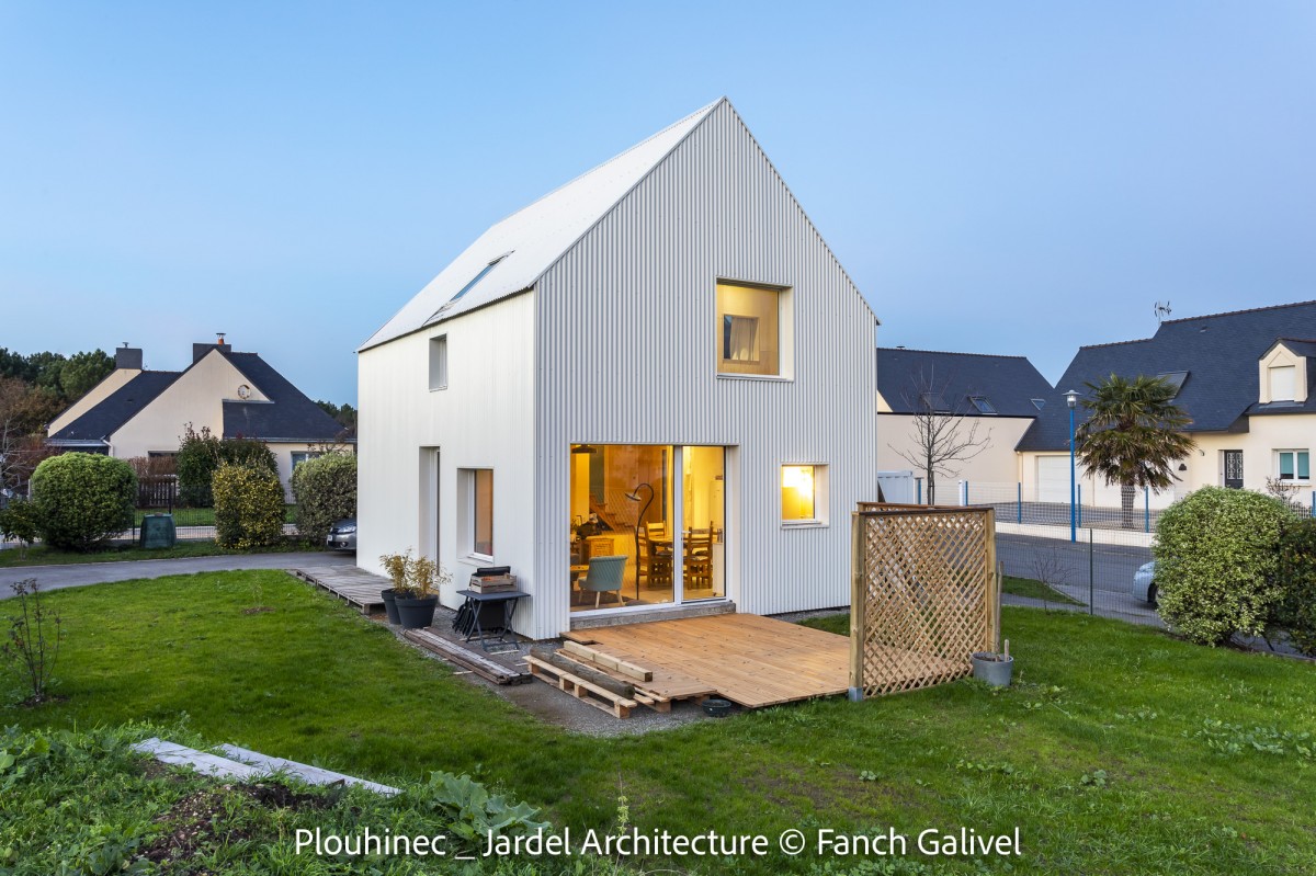 Vue extérieure _ Jardel Architecture _ Plouhinec