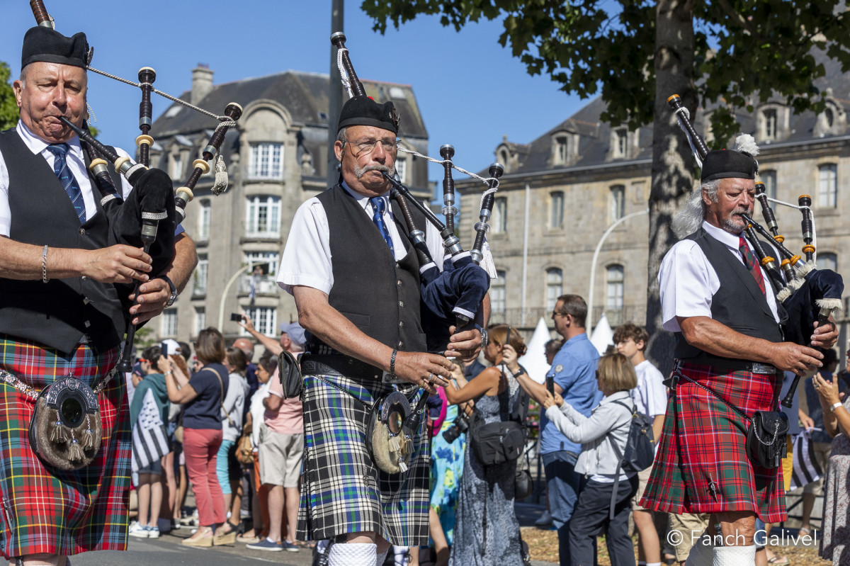 Club kilt du Pays de Lorient _ Festival de Cornouaille 2022 _ Quimper