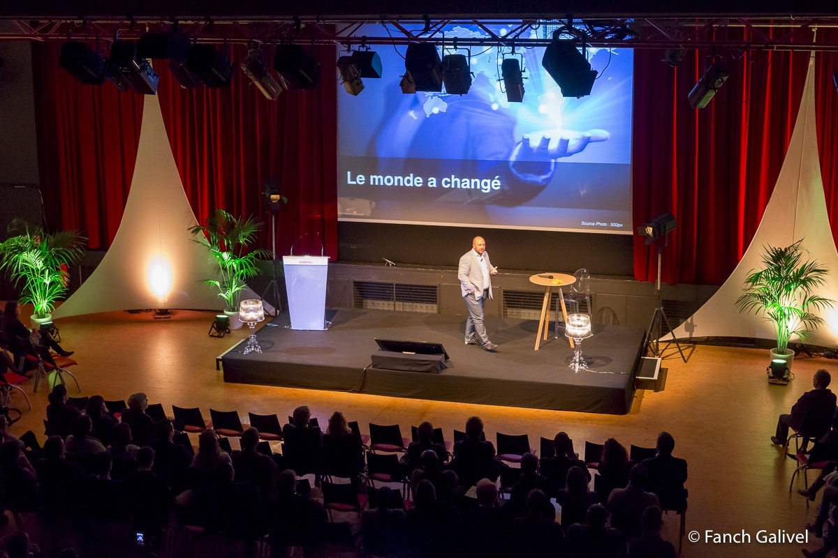 Conférence lors de la soirée Quai des réseaux 2015