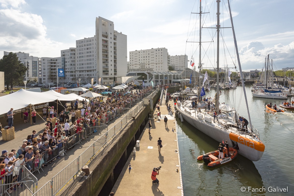 Amarres largués. 28 Mai 2016, Port de Lorient.