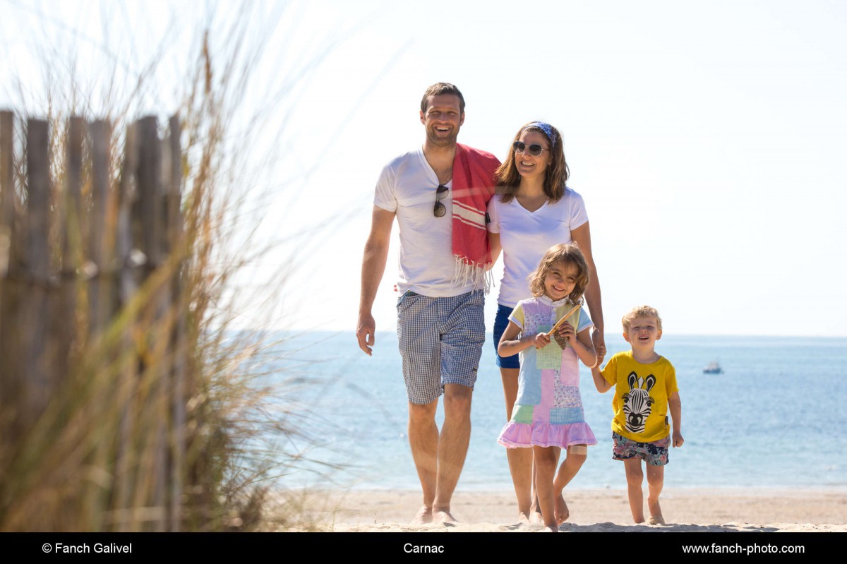 Vacances à Carnac en famille _ Grande plage