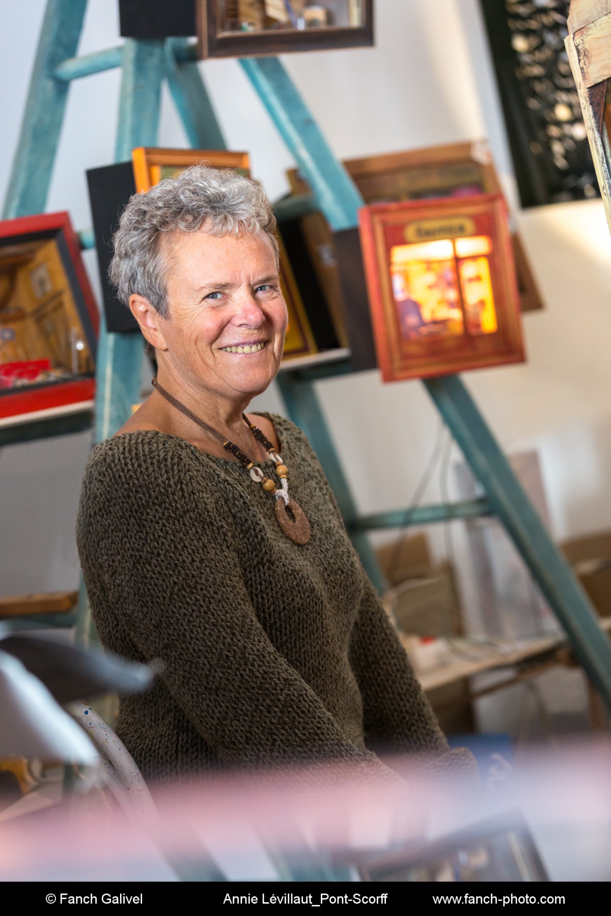 Annie Lévillaut, artisan d'art à Pont-Scorff