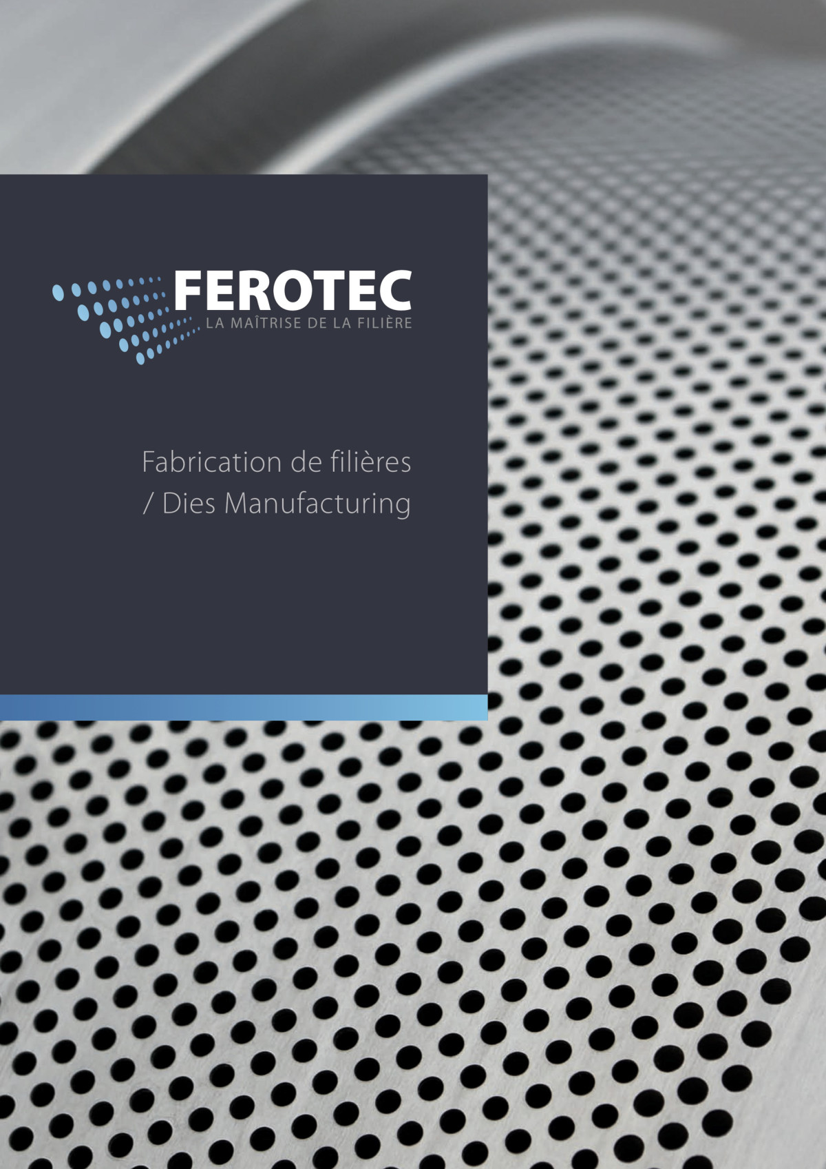Plaquette de présentation de l'entreprise Ferotec _ photos: Fanch Galivel