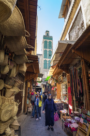 Ruelle de la Médina de Fès au Maroc
