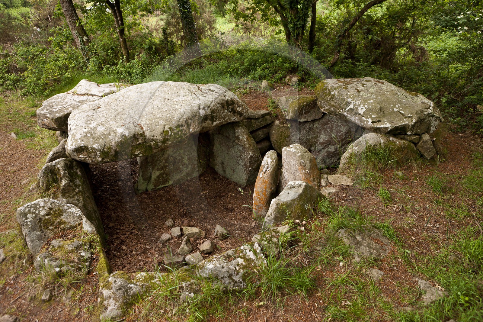 LE DOLMEN DE KERMARQUER LE DOLMEN DE KERMARQUER