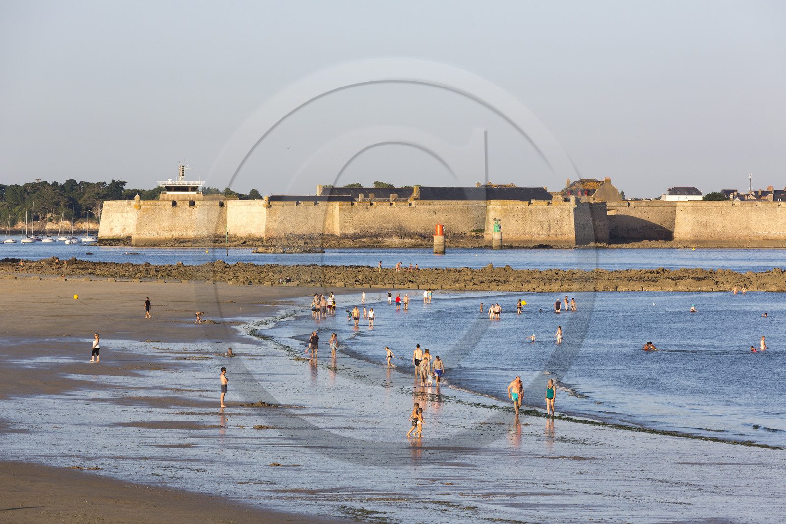 Plage des Toulhars à Larmor-Plage Plage des Toulhars à Larmor-Plage