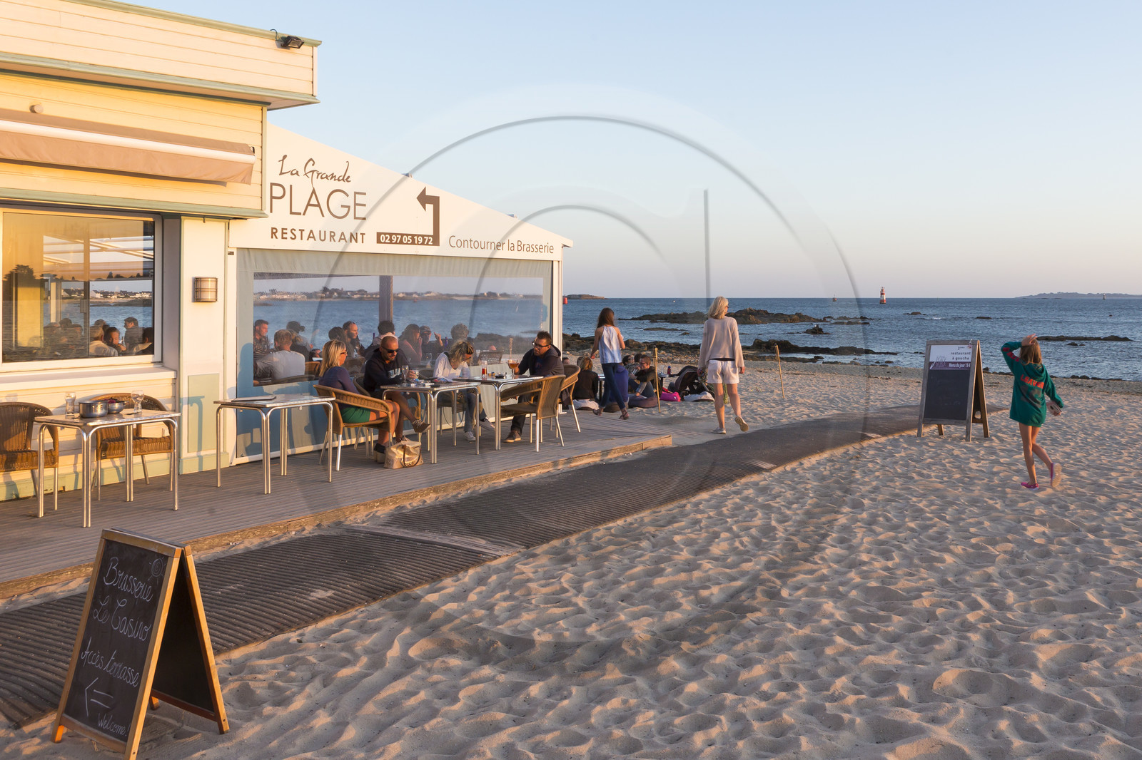 La plage des Pâtis _ Port-Louis La plage des Pâtis _ Port-Louis