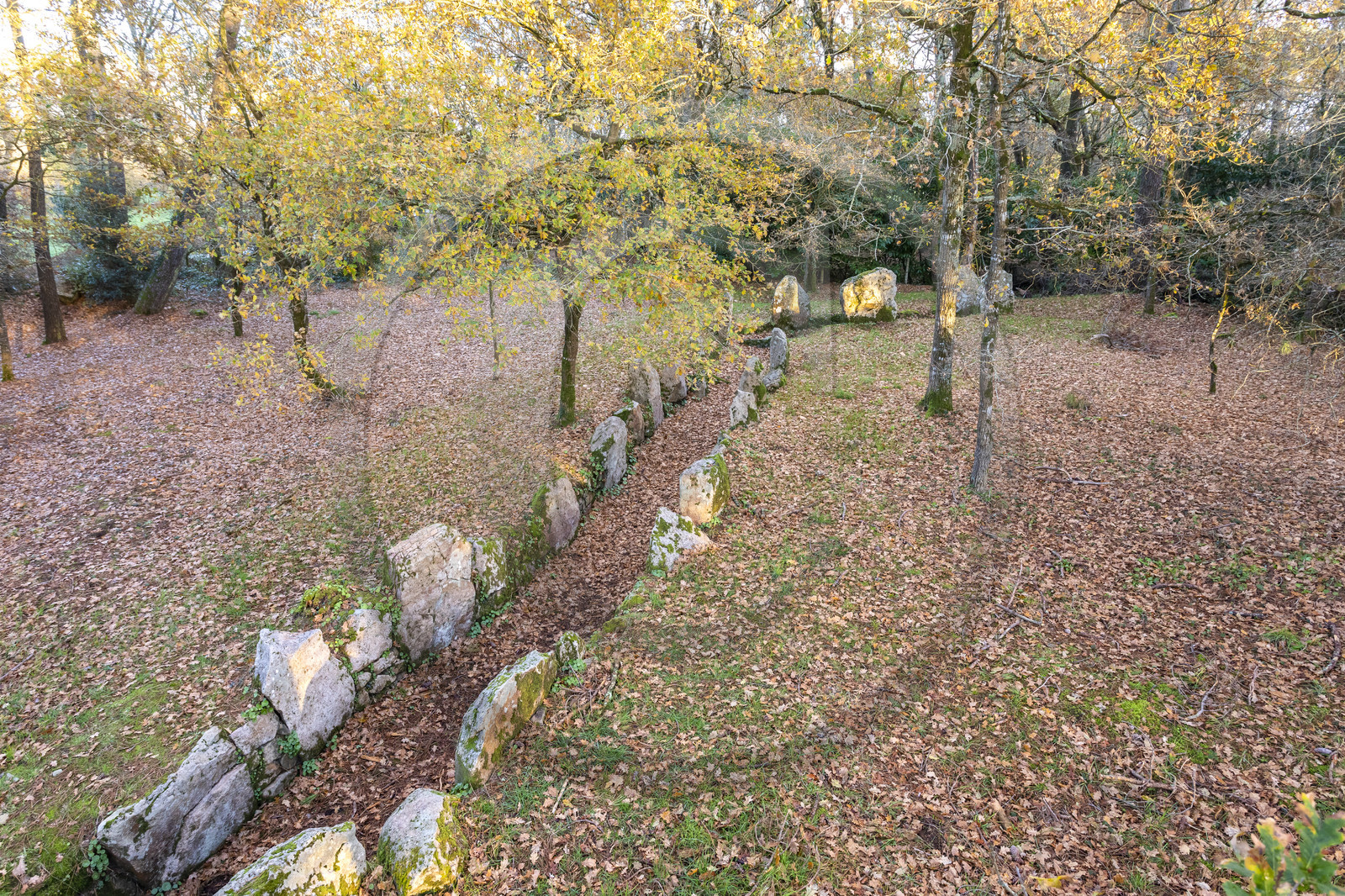 Covered alley of Luffang Tal-er-Roch to Crach.