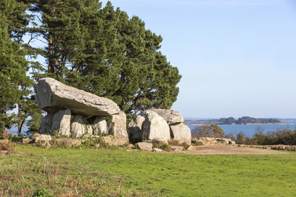 Dolmen de PenHap sur l'ile aux moines