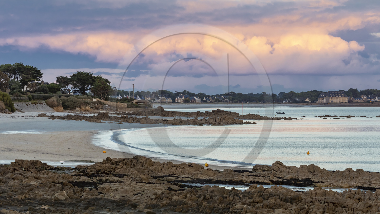 La plage de Légenèse à Carnac