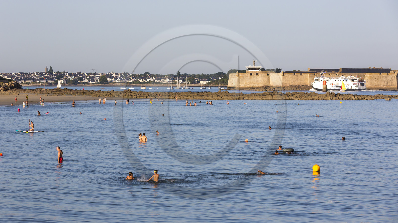 Plage des Toulhars à Larmor-Plage Plage des Toulhars à Larmor-Plage