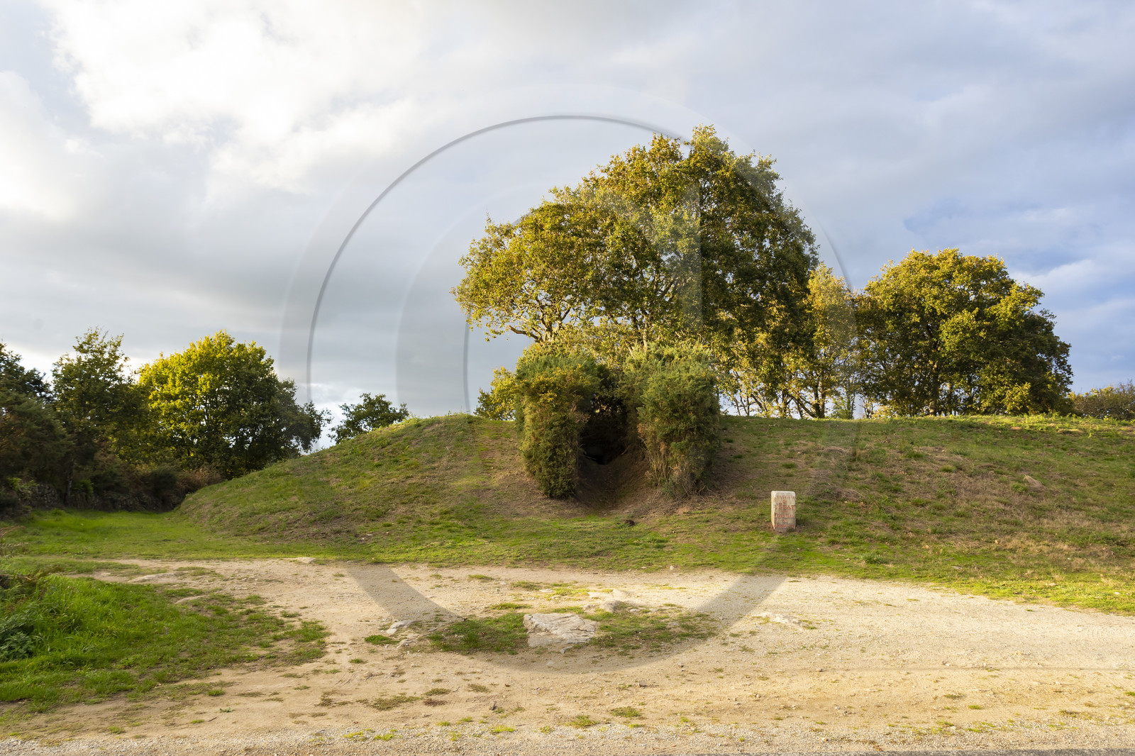 The Moustoir tumulus in Carnac