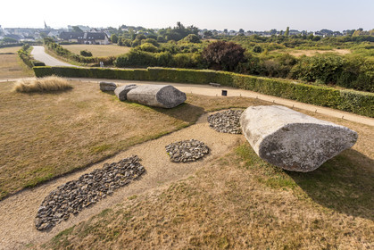 The Great broken menhir of Er Grah in Locmariaquer