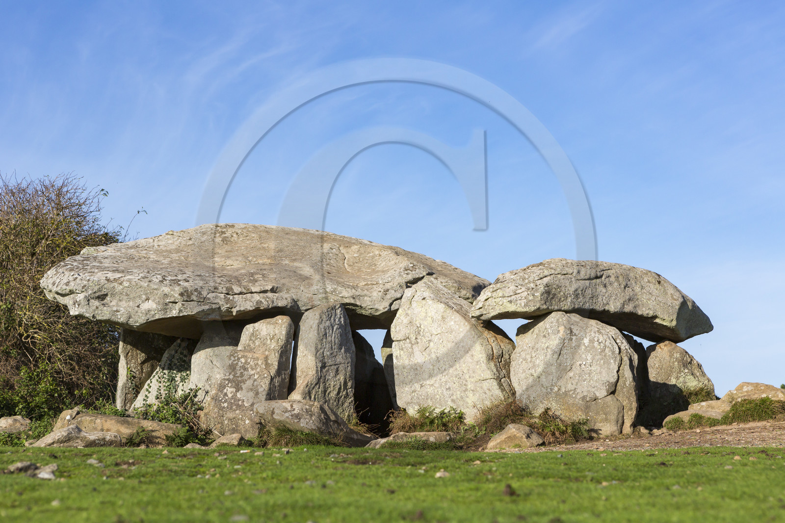 Dolmen de PenHap sur l'ile aux moines