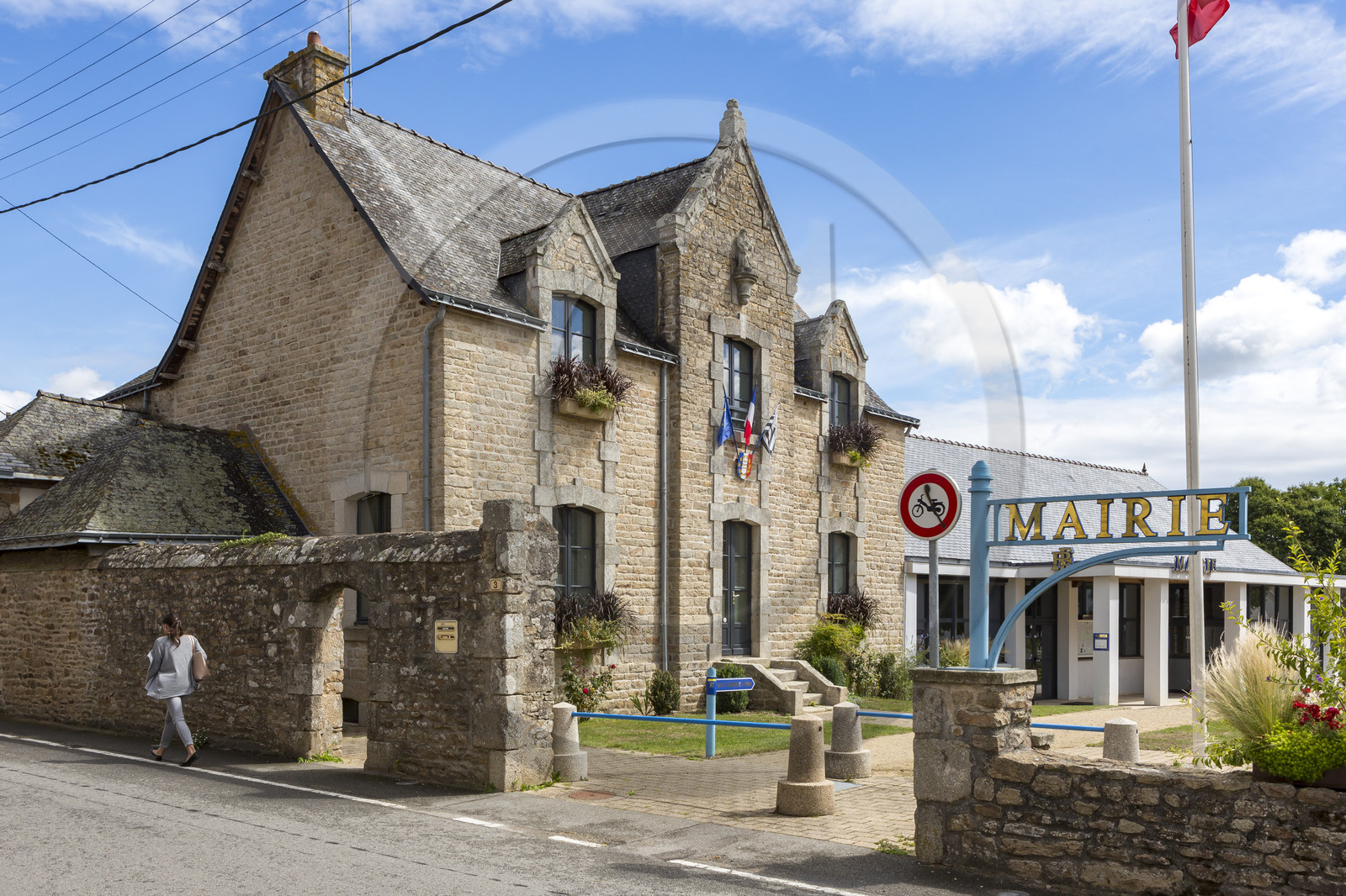 La mairie de Brandérion La mairie de Brandérion