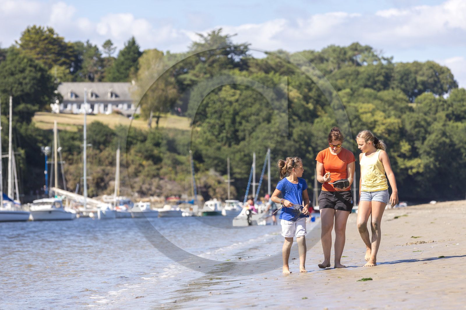 Balade en famile au bord de la Laïta _ Guidel Balade en famile au bord de la Laïta _ Guidel