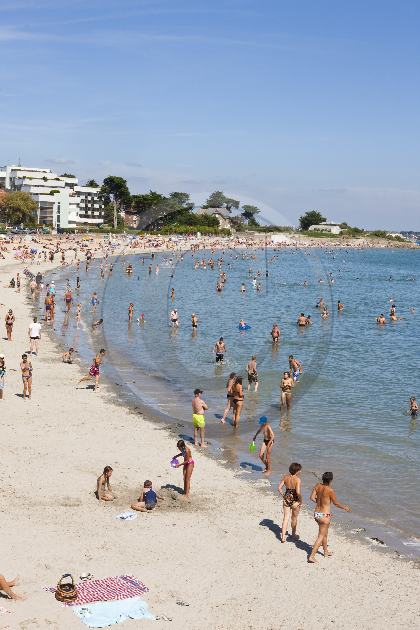 Plage de Toulhars à Larmor-plage Plage de Toulhars à Larmor-plage