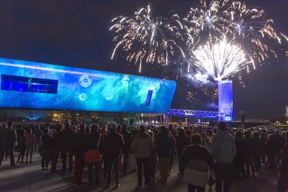 2018_Ports en fête, les 10 ans de la cité de la voile _ Lorient _Spectacle son et lumière.
