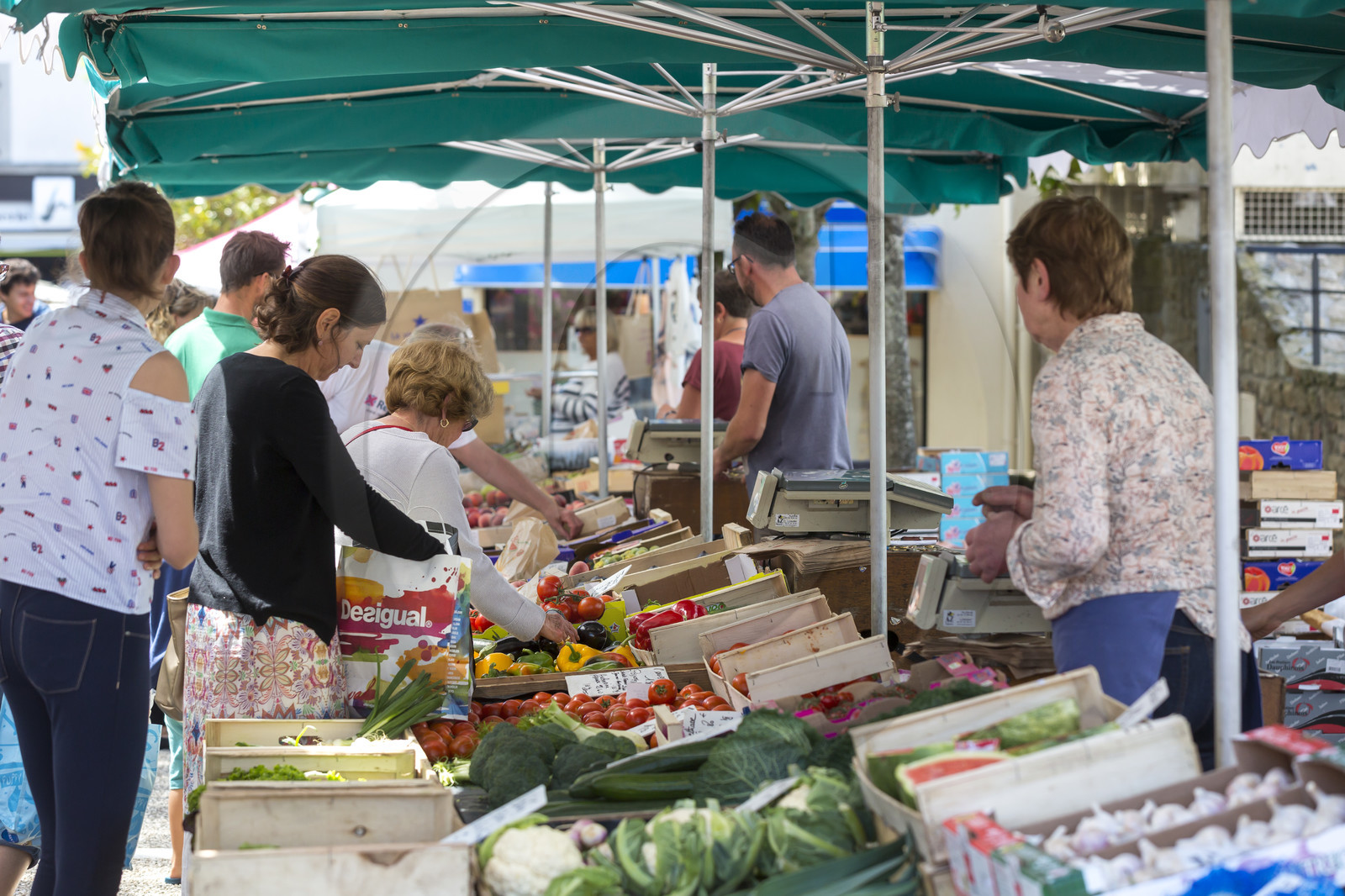 Le marché de Guidel Le marché de Guidel