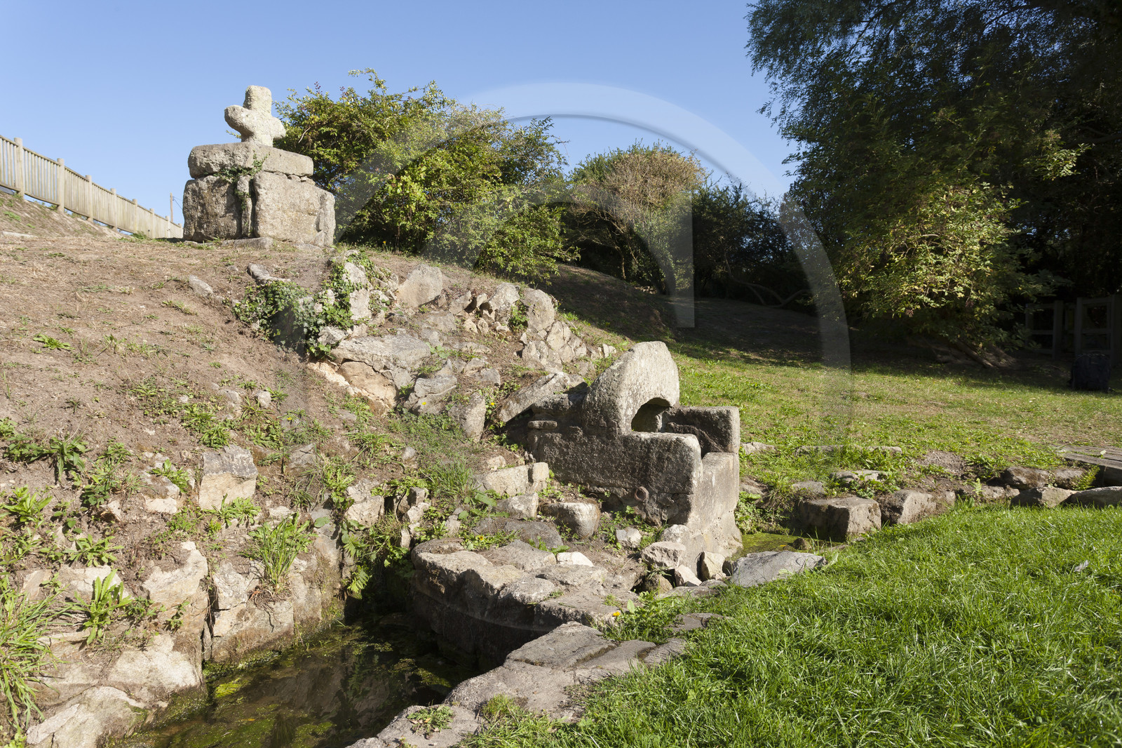 Fontaine de Kerdeff à Larmor-plage Fontaine de Kerdeff à Larmor-plage