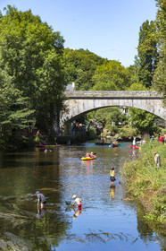 Canoeing and Kayaking on the Scorff.