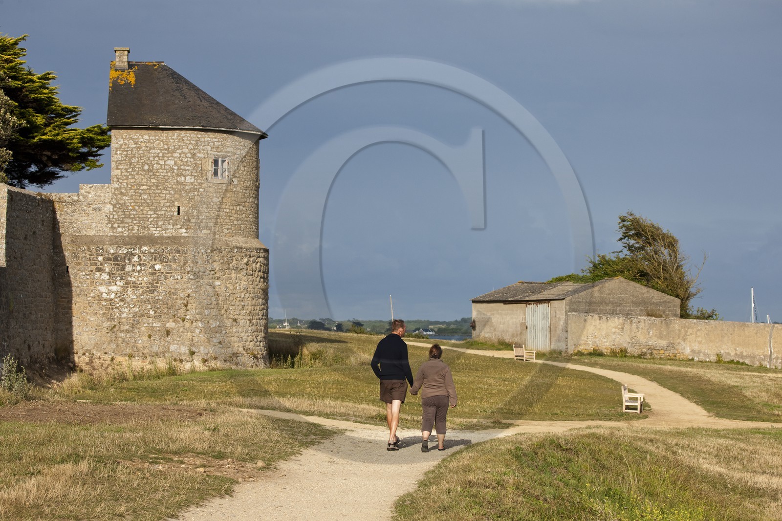 La promenade du Lohic _ Port-Louis _ Morbihan