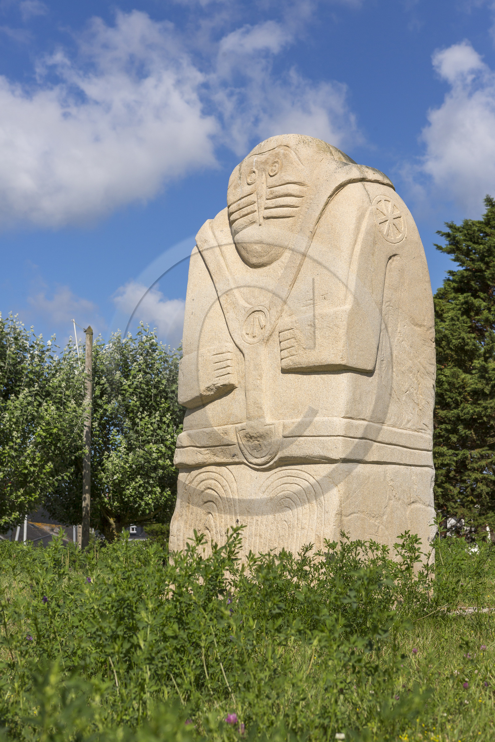 Sculpture du peuple des dunes _ Gavres