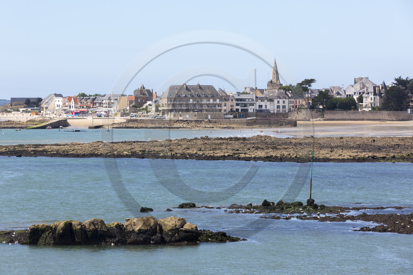 Rade de Lorient. Vue depuis Port-Louis Rade de Lorient. Vue depuis Port-Louis