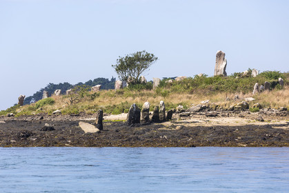 Er lannic in the Gulf of Morbihan in Arzon