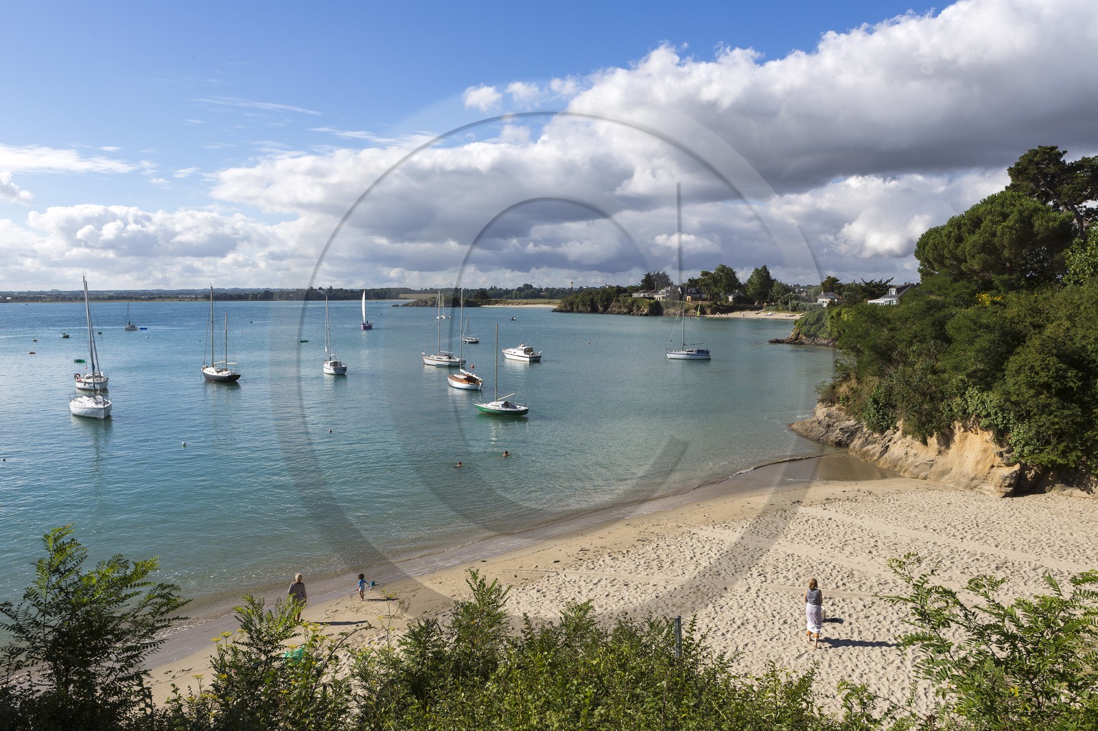 Le port du chatelet à St Jacut de la Mer