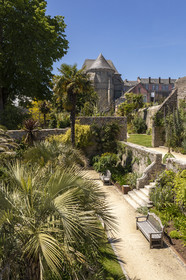 The retirement garden in Quimper