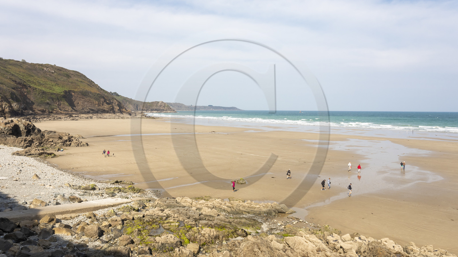 La plage Bonaparte à Plouha La plage Bonaparte à Plouha