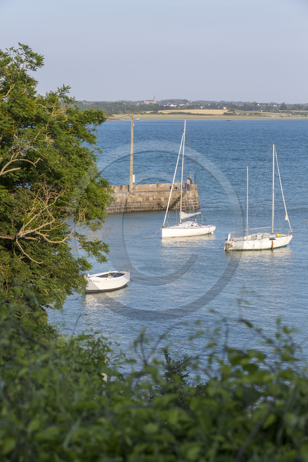 Le port du chatelet à St Jacut de la Mer