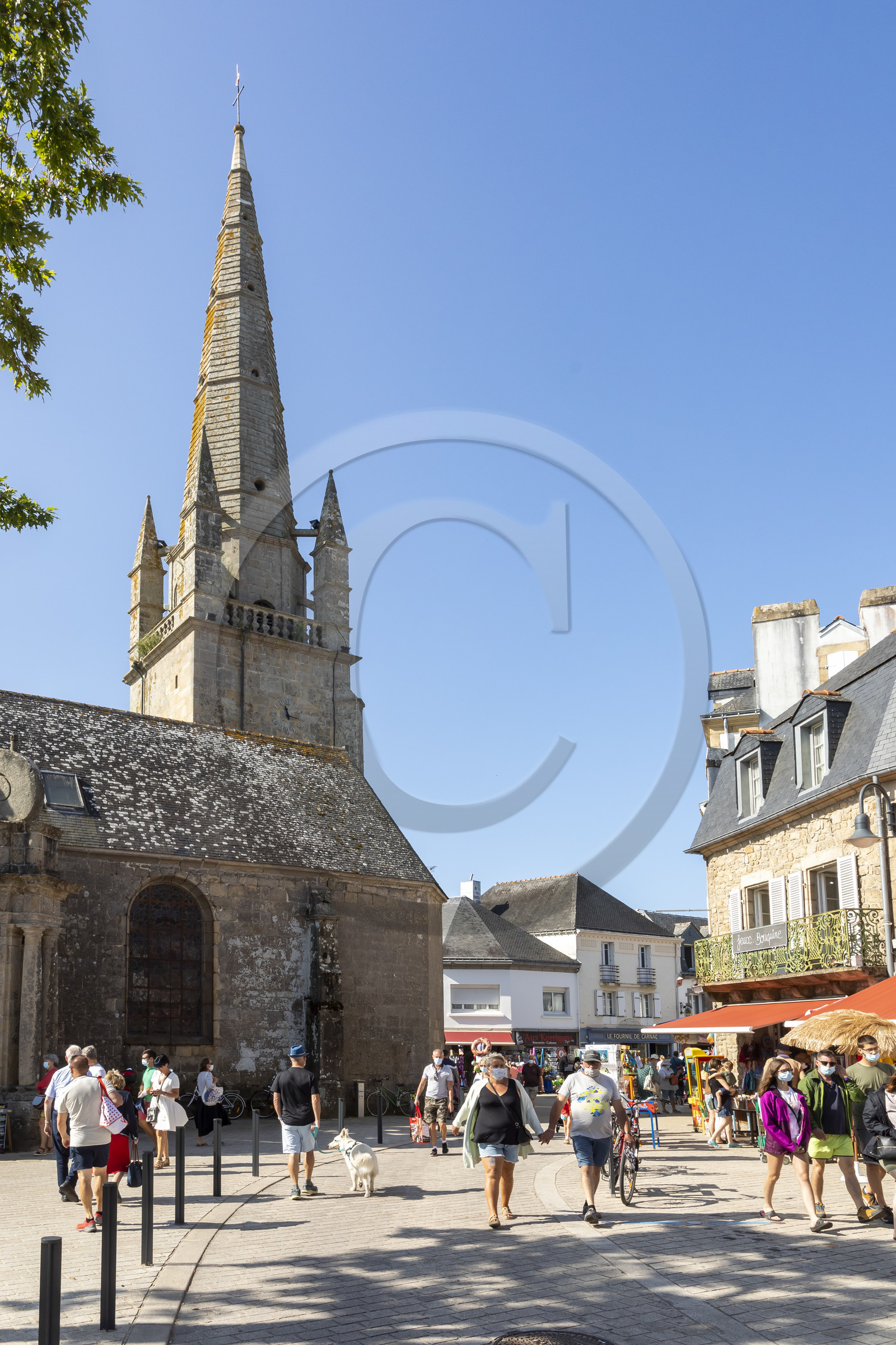 CARNAC _ Le bourg _ ÉTÉ 2021