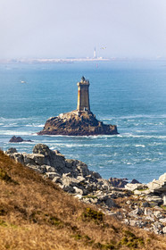 The lighthouse of La Vieille in Plogoff