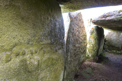 The covered walk from Kerguntuil to Trégastel.