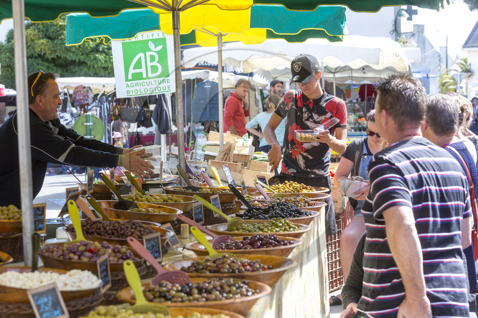 Le marché de Guidel Le marché de Guidel