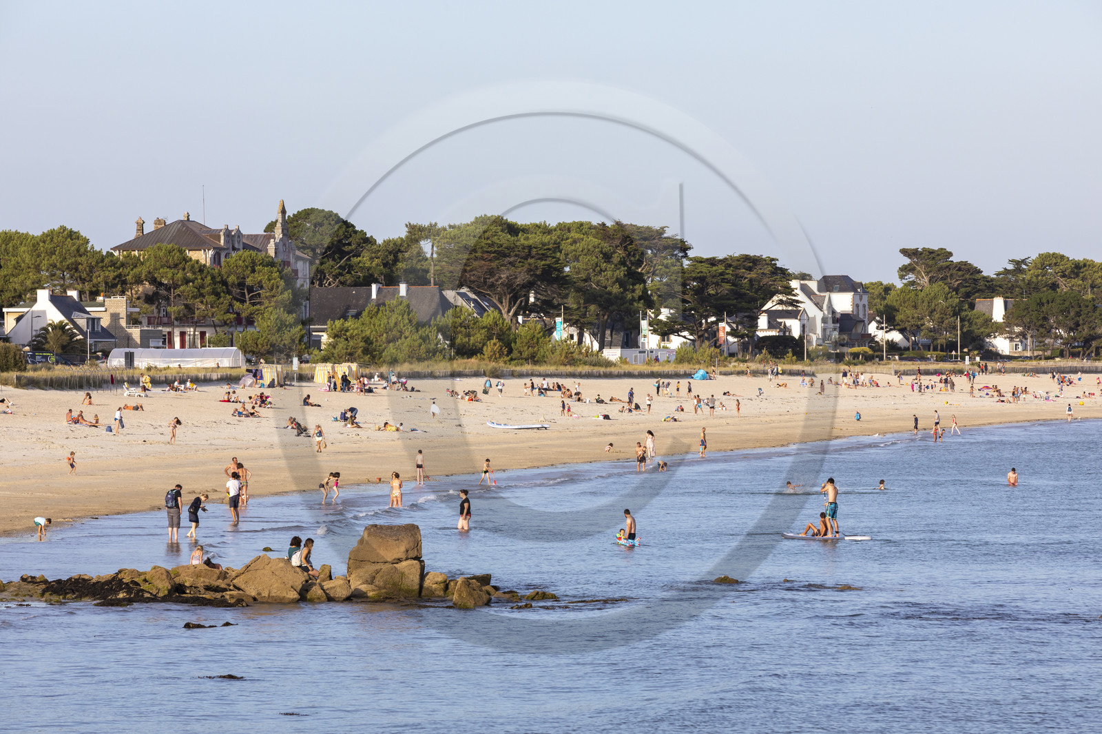 Grande plage de Carnac