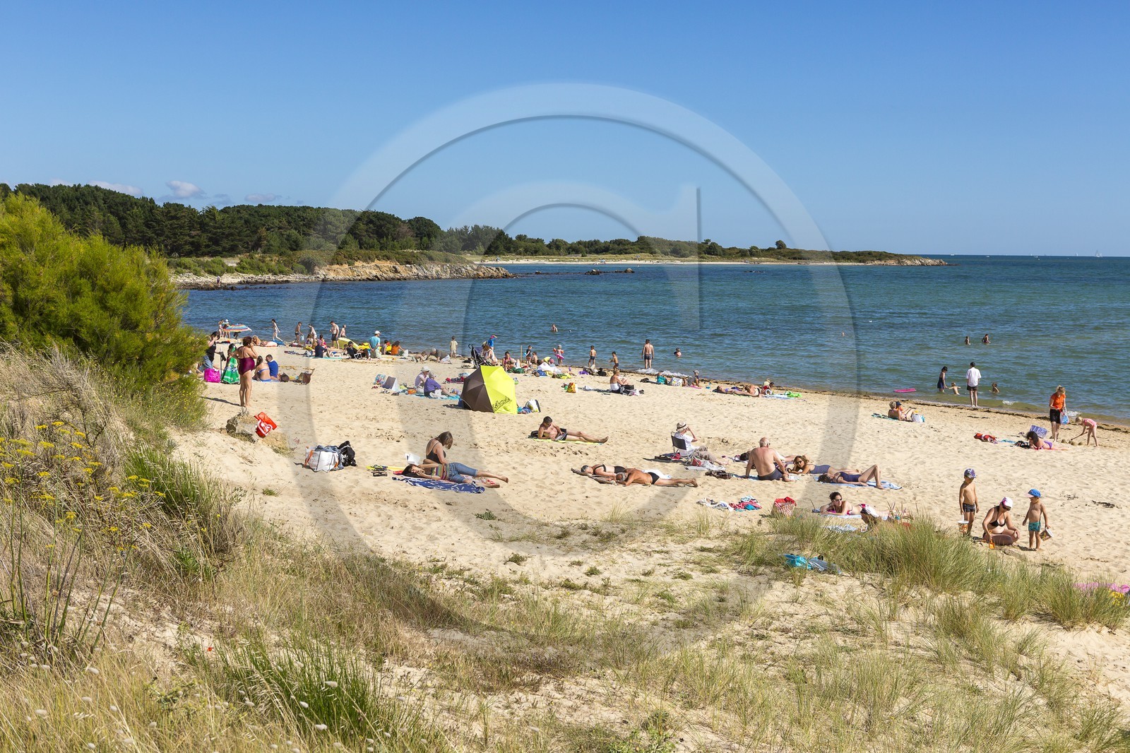 La plage du Men-du _ La Trinite sur mer La plage du Men-du _ La Trinite sur mer