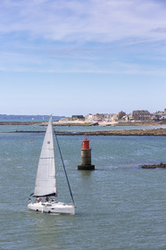 Rade de Lorient. Vue depuis Port-Louis
