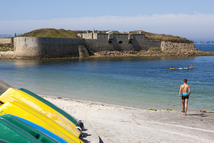 The fort of Porh-Puns in Gâvres