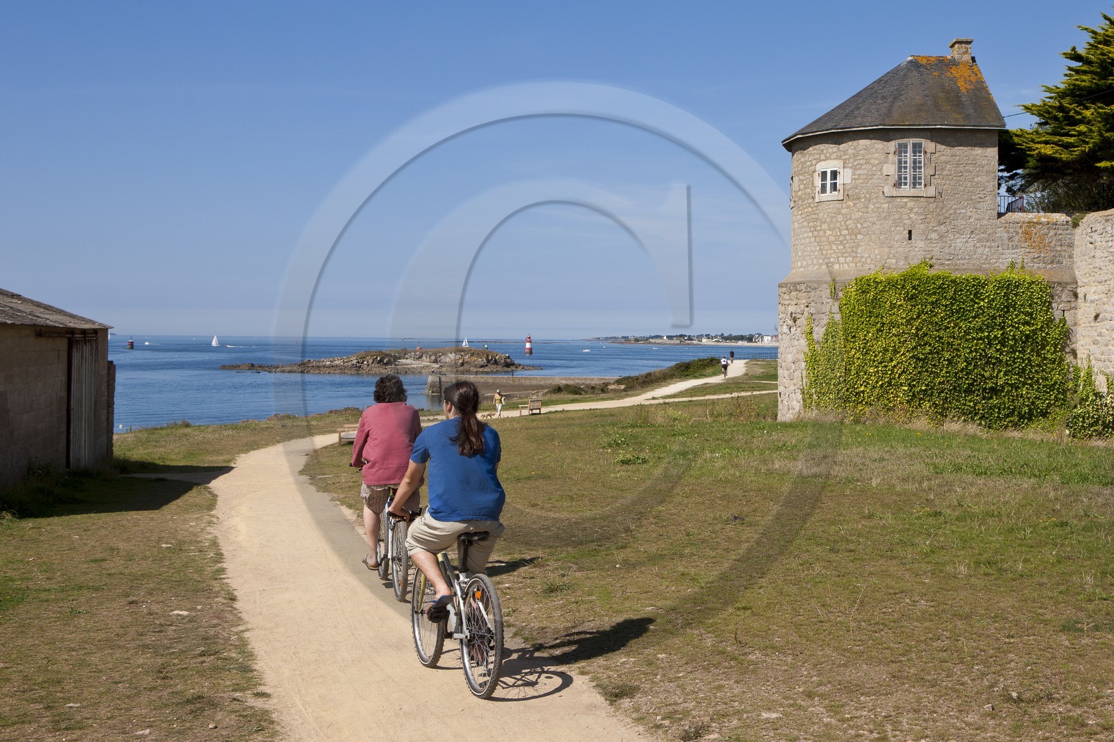 La promenade du Lohic _ Port-Louis _ Morbihan