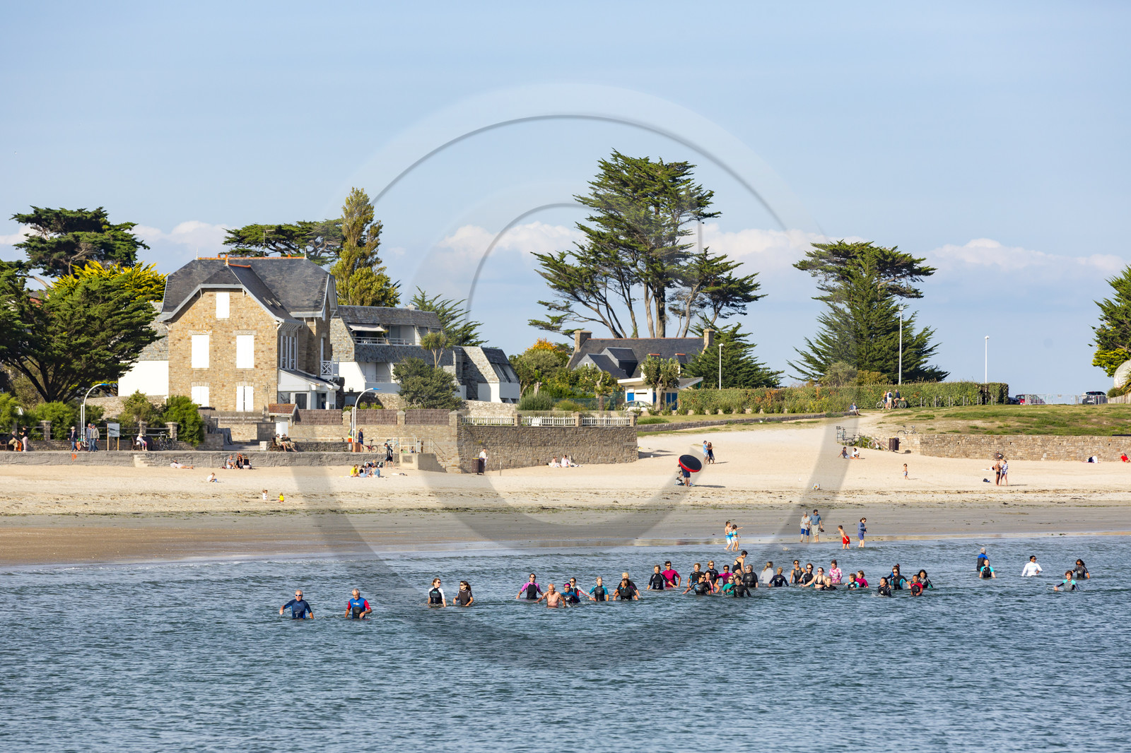 Plage des Toulhars à Larmor-Plage Plage des Toulhars à Larmor-Plage