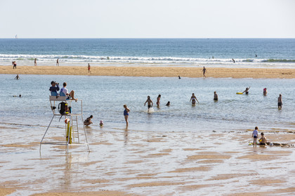 Cliff Beach in Guidel