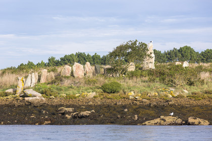 Er lannic in the Gulf of Morbihan in Arzon
