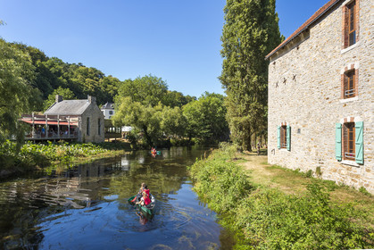 Canoeing and Kayaking on the Scorff.